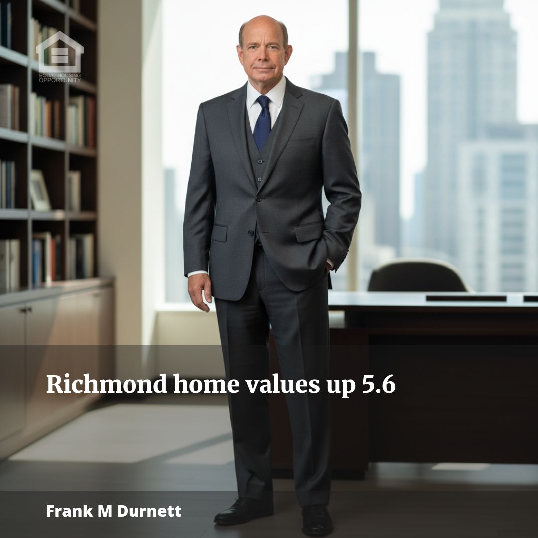 Richmond Home Values Rise: Price Per Square Foot Jumps 5.6%