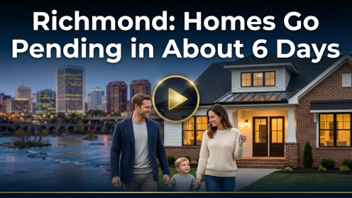 Richmond: Homes Go Pending in About 6 Days